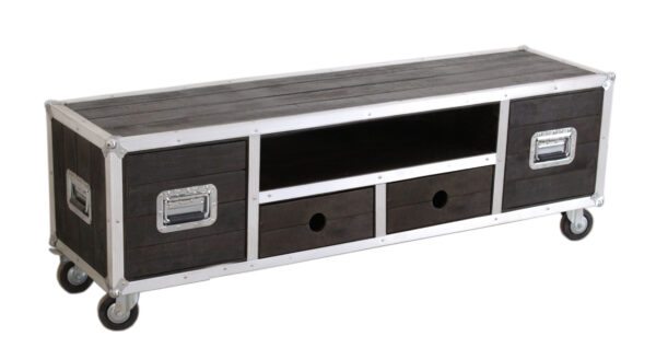 Long Wooden TV Board - Image 3
