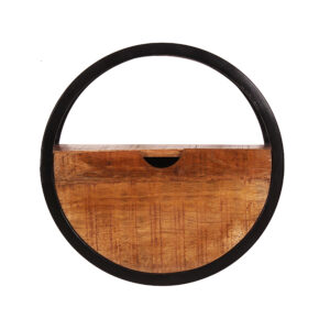 Wooden & Iron Wall Hanger
