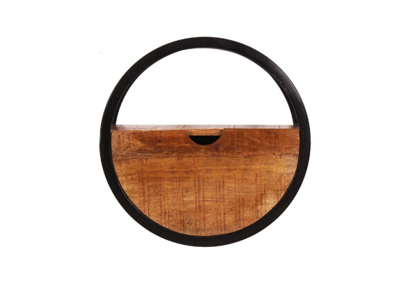 Wooden & Iron Wall Hanger