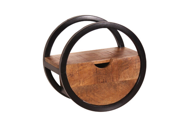Wooden & Iron Wall Hanger - Image 4