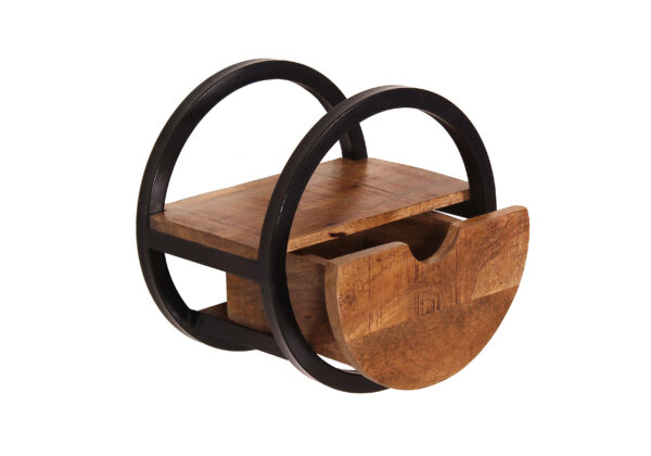Wooden & Iron Wall Hanger - Image 5
