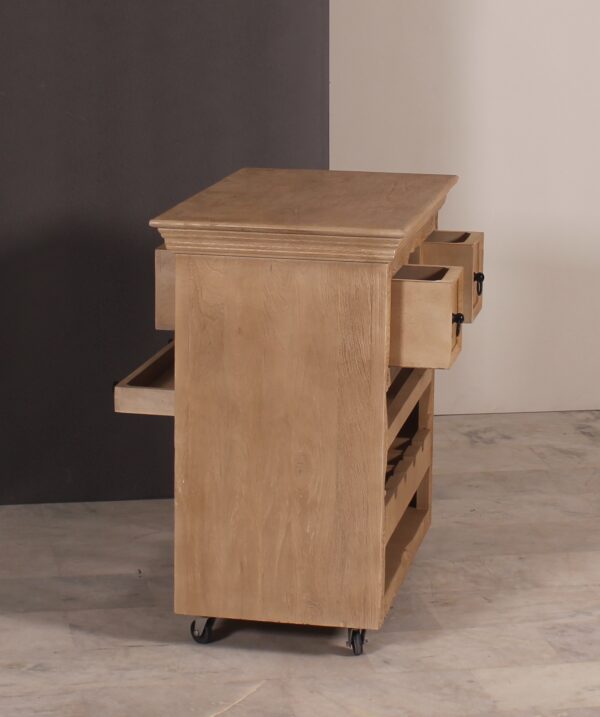 WOODEN WINE CABINET - Image 8